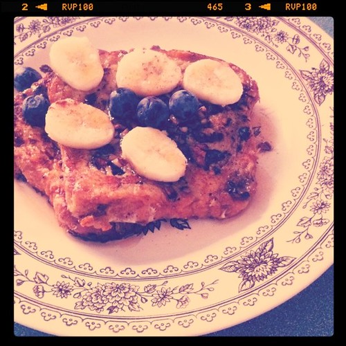 Made pecan crusted French toast for my roommates. Happy Valentine's Day girls!