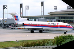 United B727-222 N7645U CDG 16/06/1991