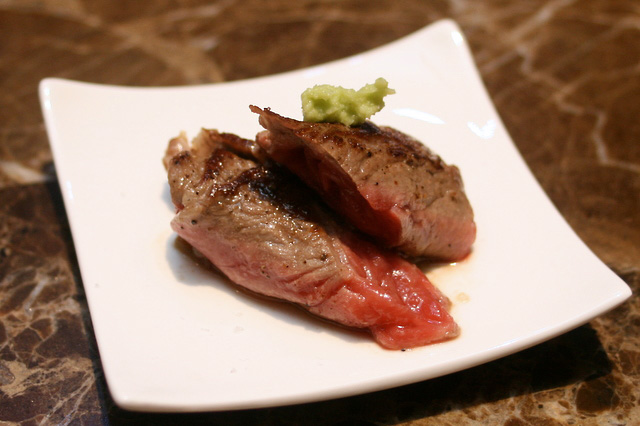 Tetsuya's seared wagyu beef
