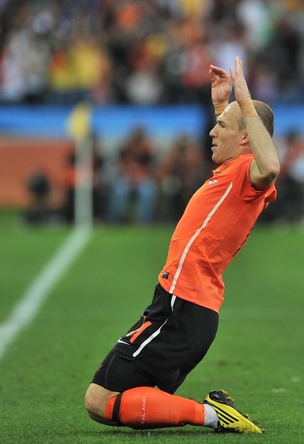 Holanda Eslovaquia Mundial Sudáfrica Arjen Robben