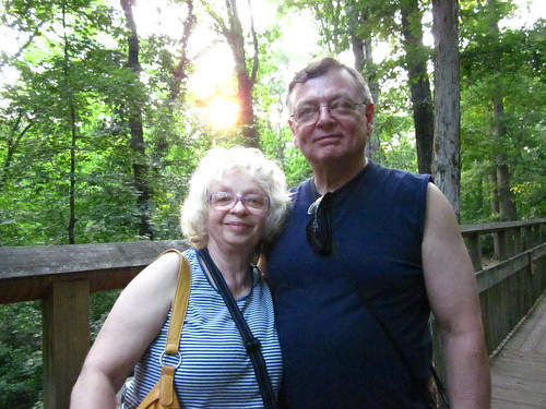 Mom and dad at Bear Hollow.