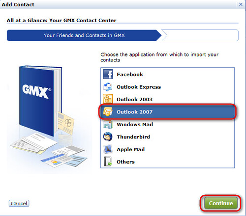 Importing Contacts Into Outlook 2007 From Hotmail
