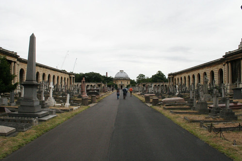 Cemeteries In London. Brompton Cemetery is one of