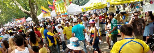 Colombian Independence Day at Flushing Meadows Corona Park
