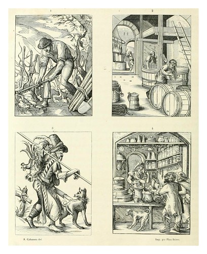 017-Estampas oficios en la Edad Media-Le moyen äge et la renaissance…Vol III-1848- Paul Lacroix y Ferdinand Séré