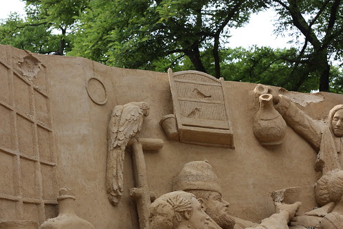 Escultura de areia - Haia - 2010