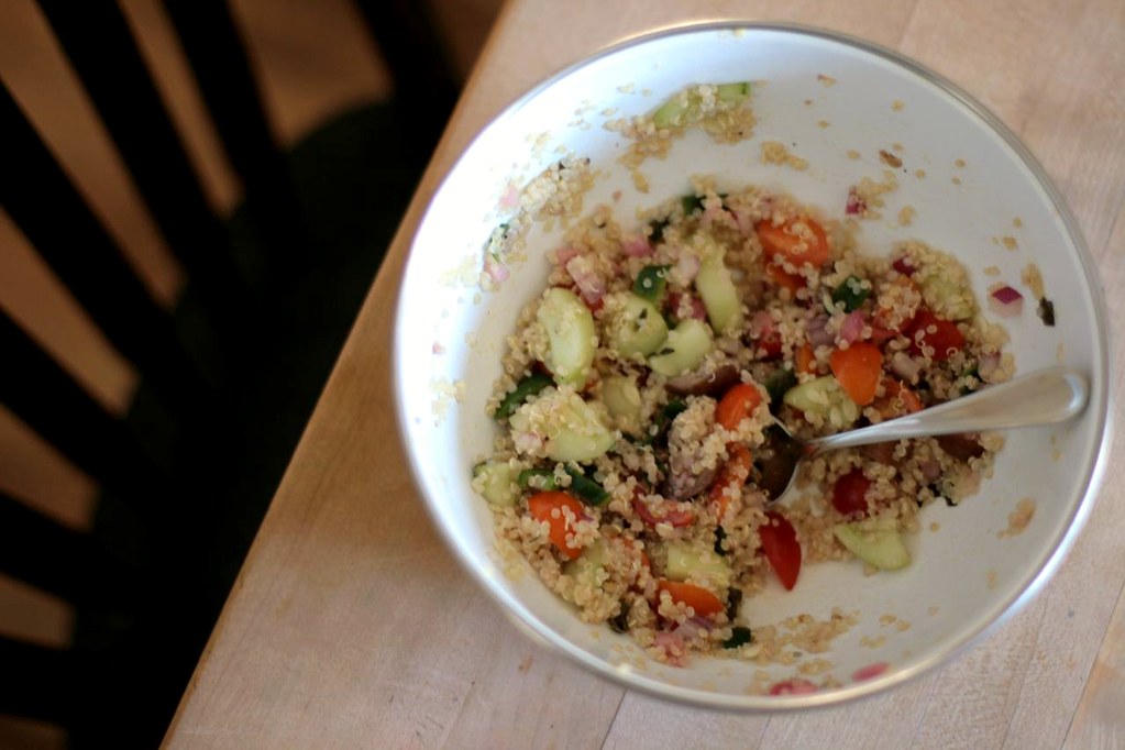macedonian quinoa salad
