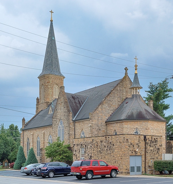 Immaculate Conception Church, in Dardenne Prairie, Missouri, USA - old church