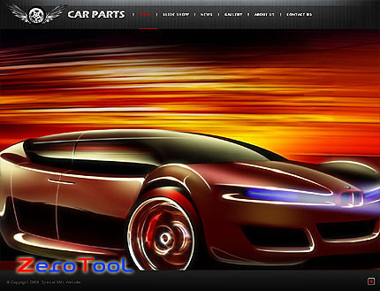 FlashMint 2643 rip Car parts flash XML full website