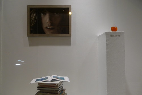 Vitrine exposition Vanessa Bruno à la Galeries des Galeries - Paris, juillet 2010