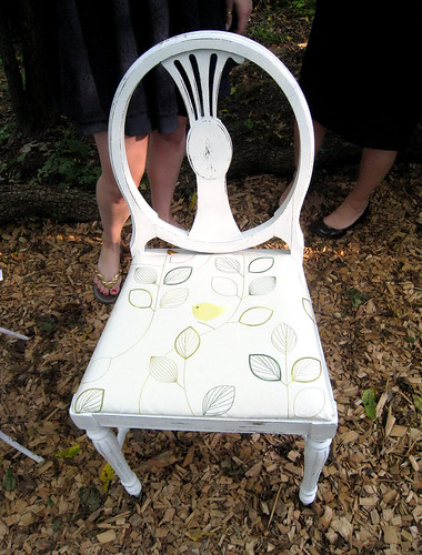 Cute bird seat for a guest 