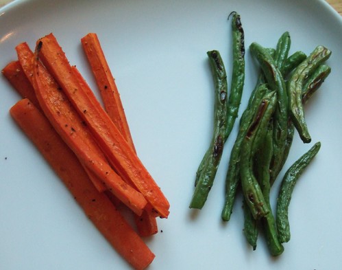carrots and green beans