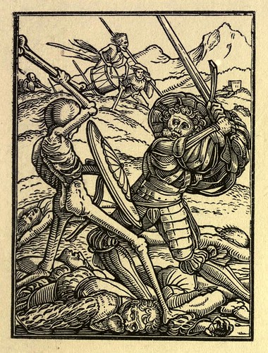 008-el soldado-The Dance of death…1833-Hans Holbein