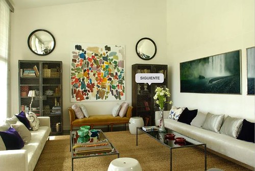 Isabel Lopez Quesada Somosaquas living room