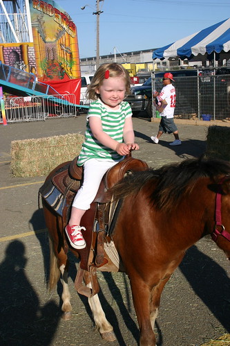 dottie loves her pony rides
