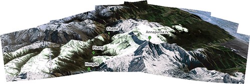 Annapurna_Google Earth