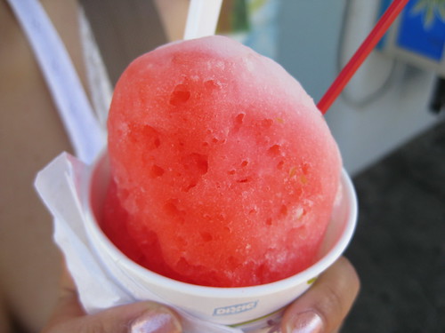Strawberry and lychee flavors.