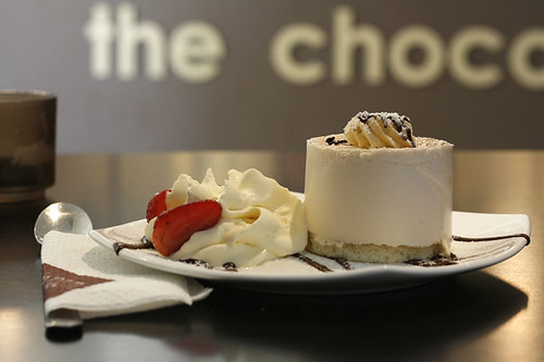 The Chocolate Room's Vanilla Cheesecake