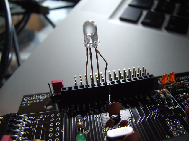 RGB Mixer - Processing to Arduino