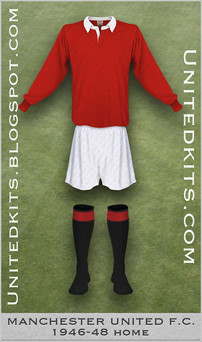Manchester United 1946-1948 Home kit