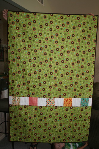 Kelly's Quilt - Pieced Back