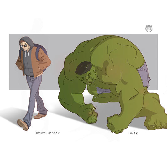 Kizer,  Hulk - Bruce Banner