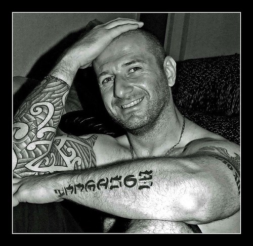 Maori chest Tattoo next