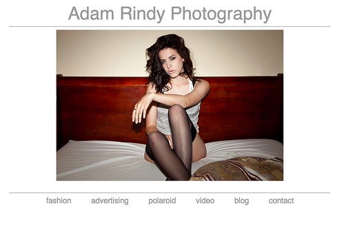 AdamRindy.com home page