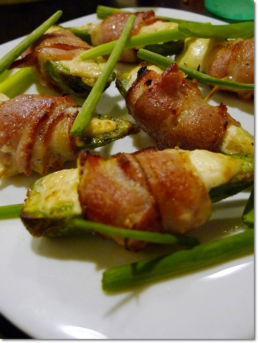 Bacon Wrapped Jalapeno with Cheese