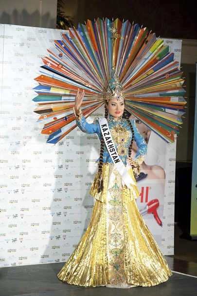 National Costume of Miss Kazakhstan