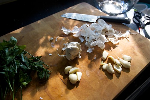 12 cloves of garlic....
