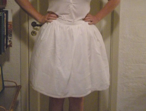Me-made petticoat