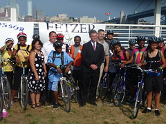Congressman Andrews with the LEAP Academy Team