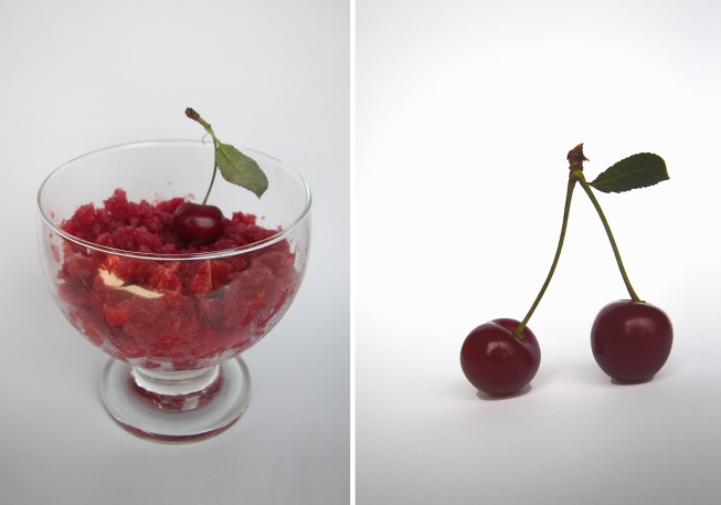 Vyšnių šerbetas/ Cherry sorbet