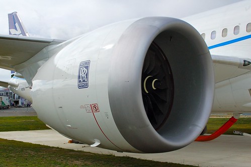 In early August a production standard'Package A' RollsRoyce Trent 1000