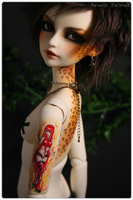 CP Lishe - Face-up/Leopard Tattoo/Neo Girl tattoo
