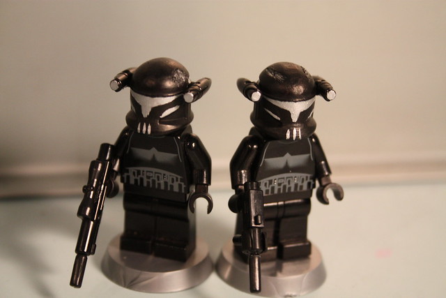 Clone black ops teams are made up of two specially trained clone troopers.