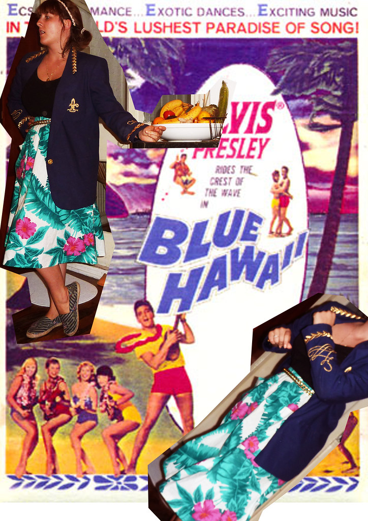elvis blue hawai