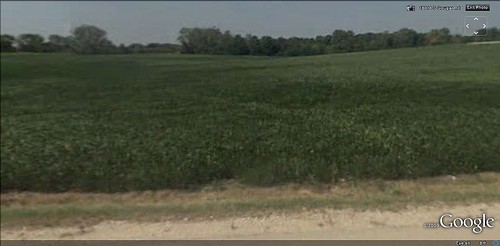 across the road from Prairie Ridge Estates (via Google Earth)