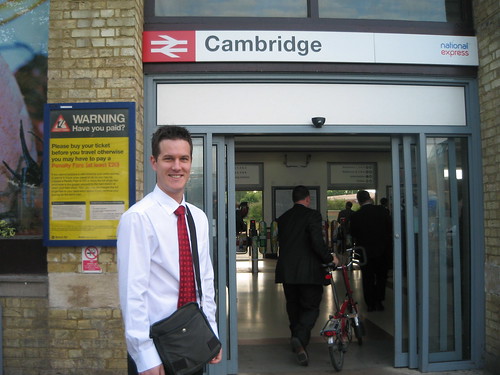 Cambridge Train Station!