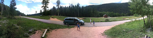 Panorama at Jack's Creek Campground, Pecos Wilderness, New Mexico