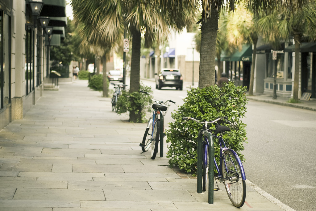 The streets of Charleston