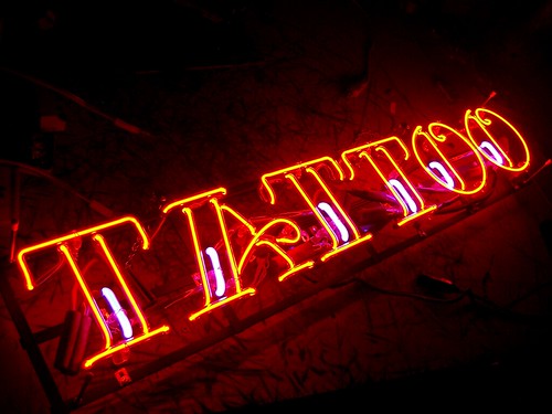 Custom Designed TATTOO Neon Sign by Brimley Neon