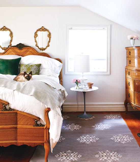 interior design, home designing, decor, bertelson-bedroom via style at home