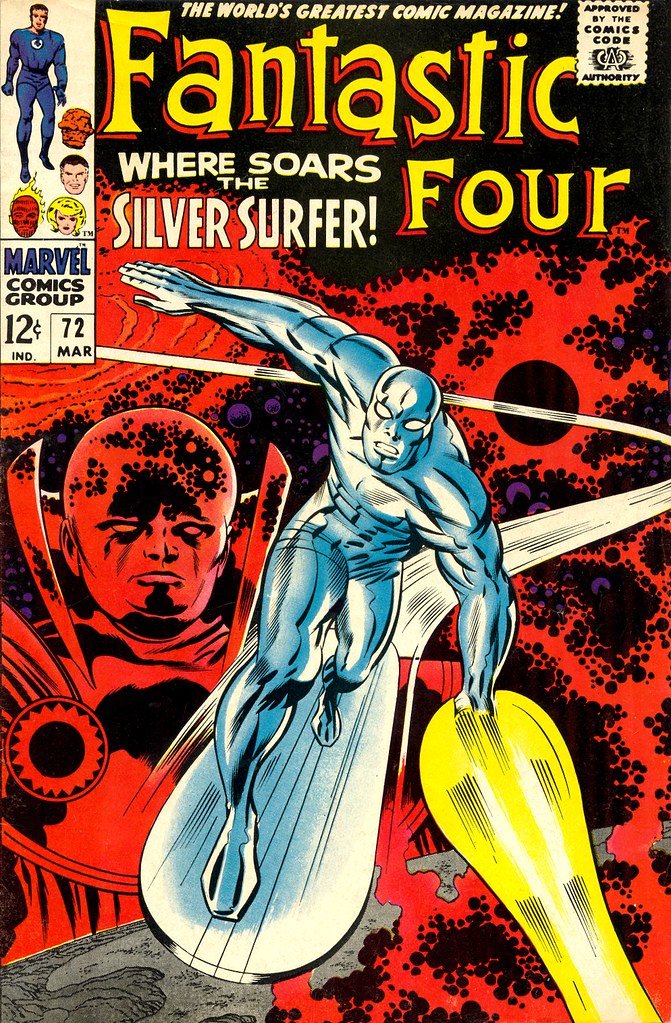 Fantastic Four 072 Silver Surfer cover by Jack Kirby 1967