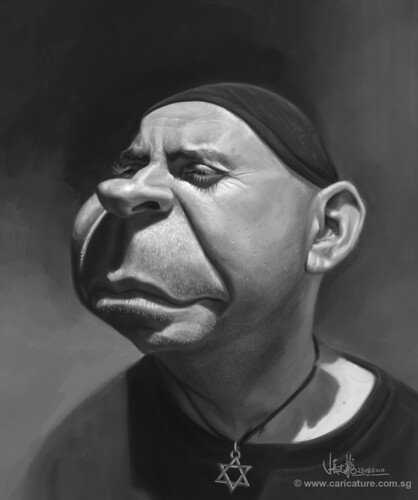 Schoolism Assignment 3 - value painting of Gary