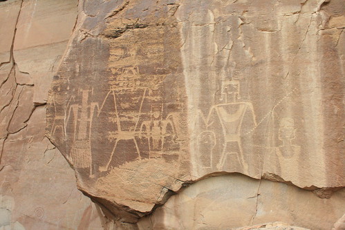 Petroglyphs near Vernal