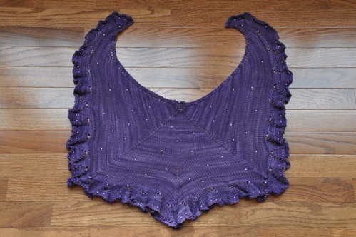 Medusa Cascade shawl.