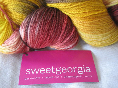 SweetGeorgia Yarns - Firefly Label