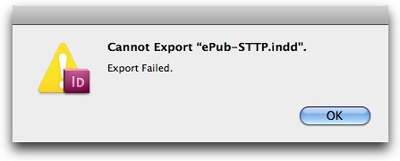 Cannot Export ePUB. Export Failed.-2